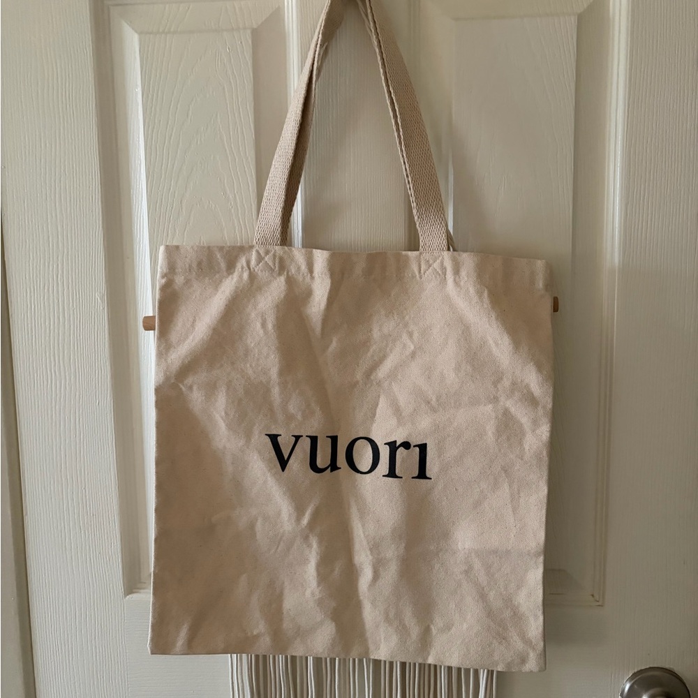 Vuori “The Rise The Shine” Canvas Tote